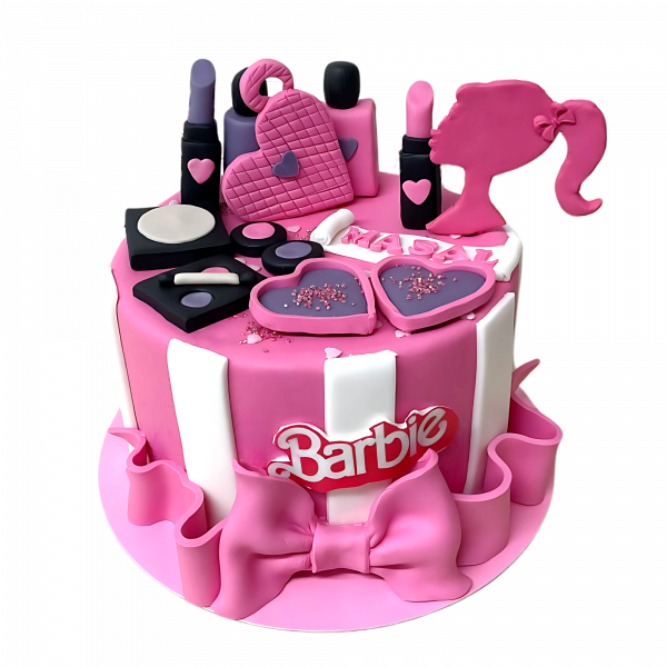 Barbie Beauty-Torte in Rosa