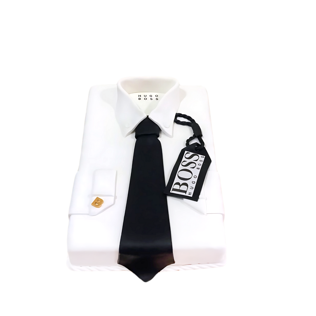 Elegante Hemd-Torte im Business-Look