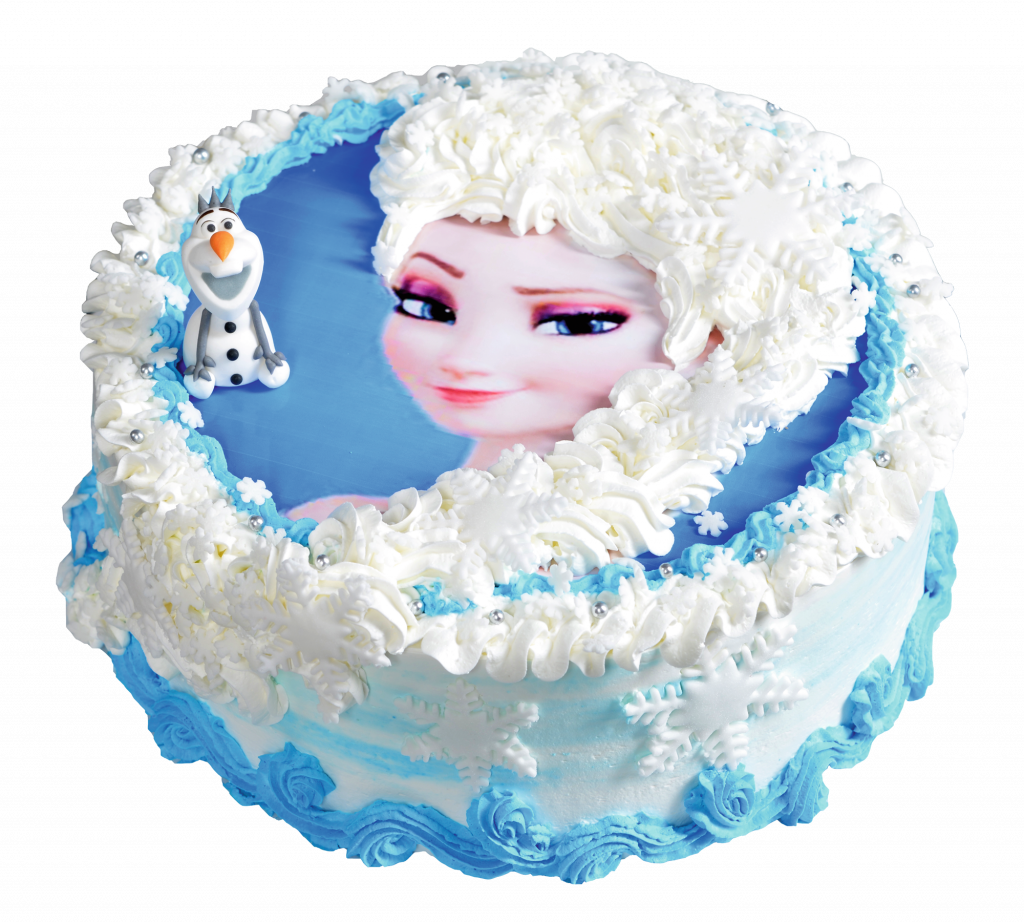 Elsa-Torte mit Olaf