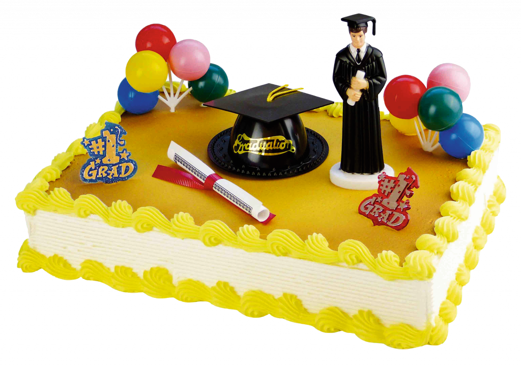 Graduation Torte Gold