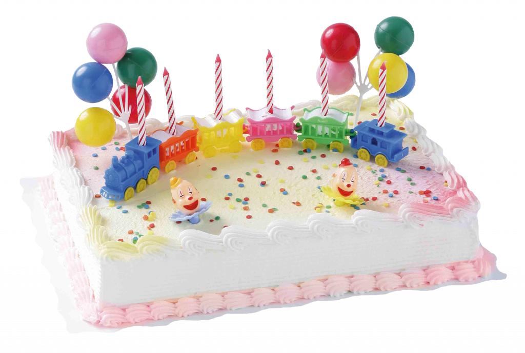 Geburtstagszug Torte