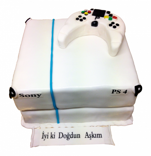 PlayStation 4 Torte mit Controller