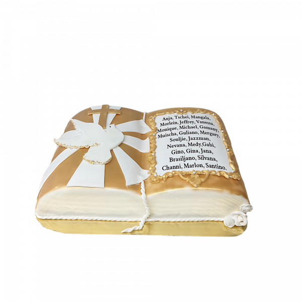 Goldene Buch-Torte