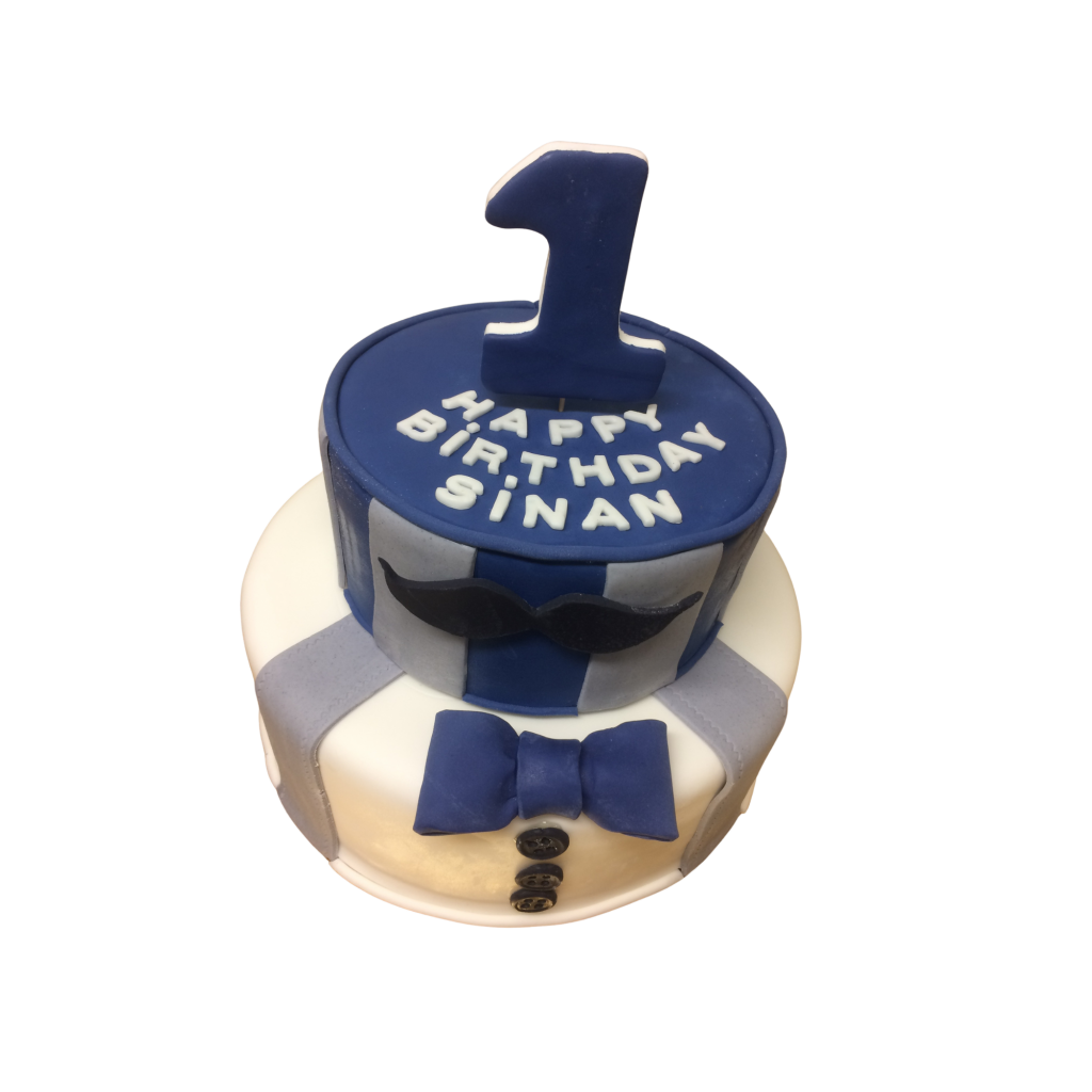 Gentleman Torte Blau