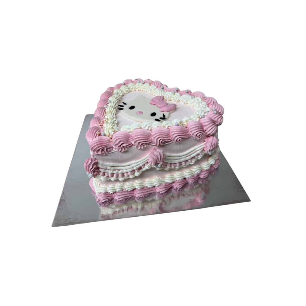 Vintage Herz Torte Hello Kitty
