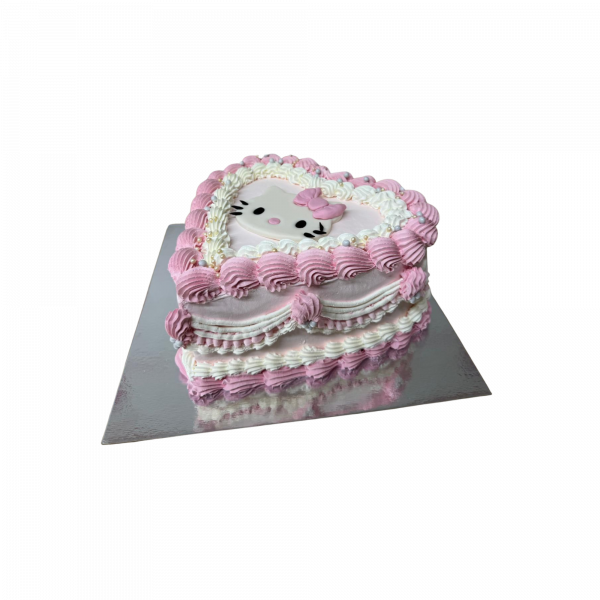 Vintage Herz Torte Hello Kitty