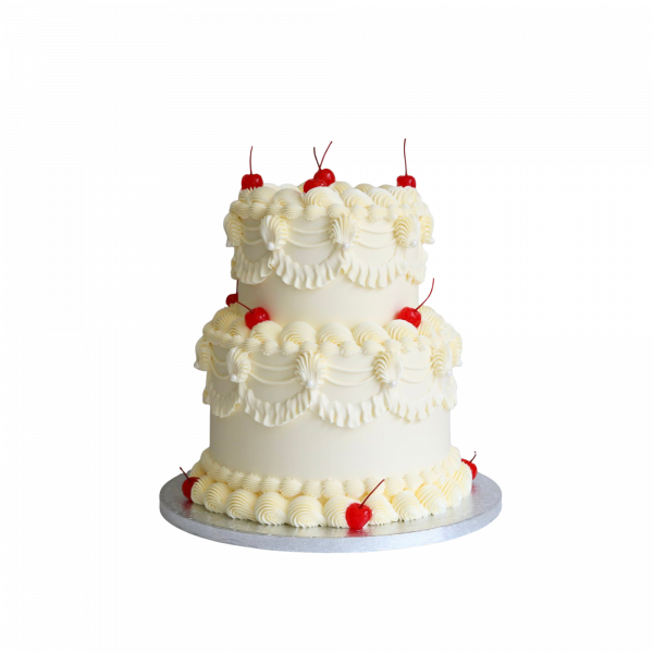 Vintage Kirschen Torte