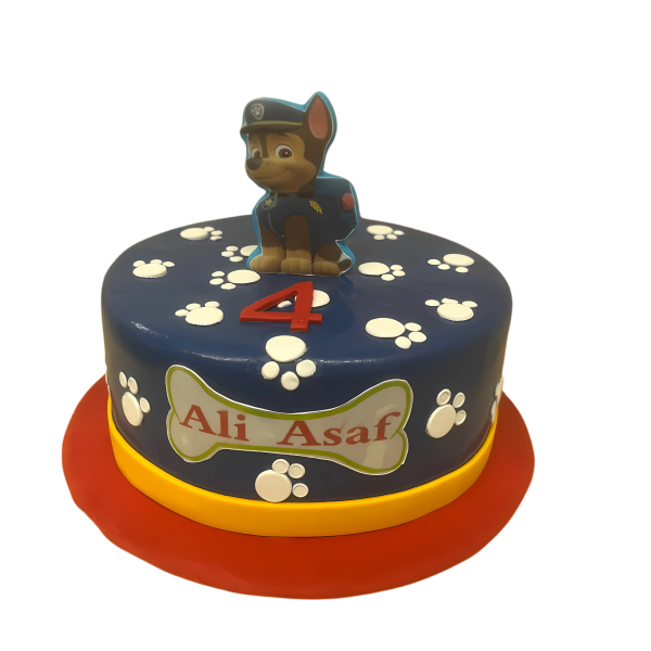Paw-Patrol-Torte mit Chase